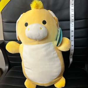 Large 13” Gavyn the yellow Donkey Squishmallow Hugmee